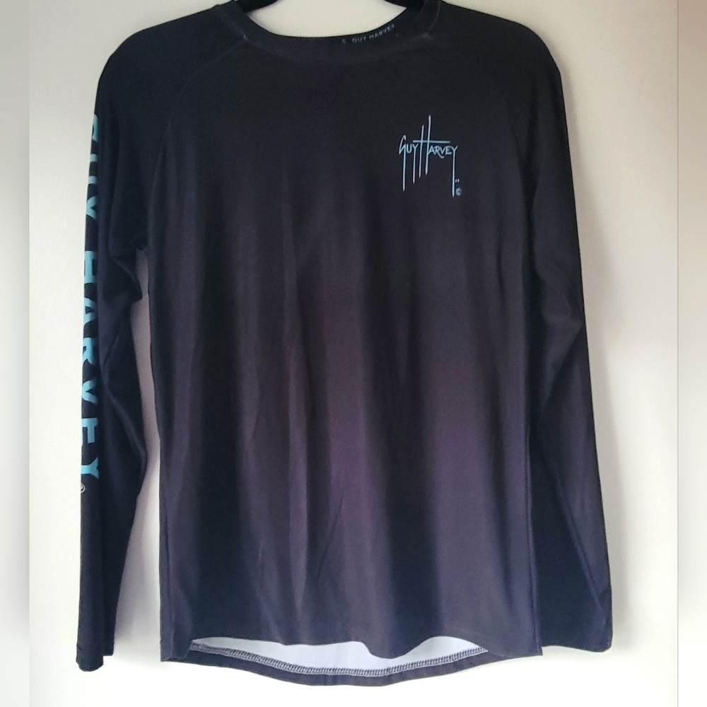 GUY HARVEY Women Graphic Shirt Long Sleeve Small NEW!!